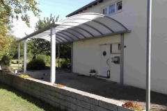 Carport - Speziallösung - feuerverzinkt - individuell angepasst