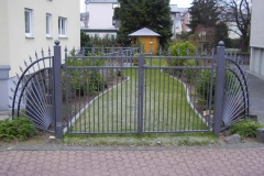 Erondo gerade - ohne Ringe - mit Kegelspitzen und Grabenfächer - bechichtet in sonderfarben