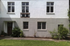 Terrassenanbau - vorher war der Weg zum Garten weit - das wichtigste "Zimmer des Hauses" fehlte